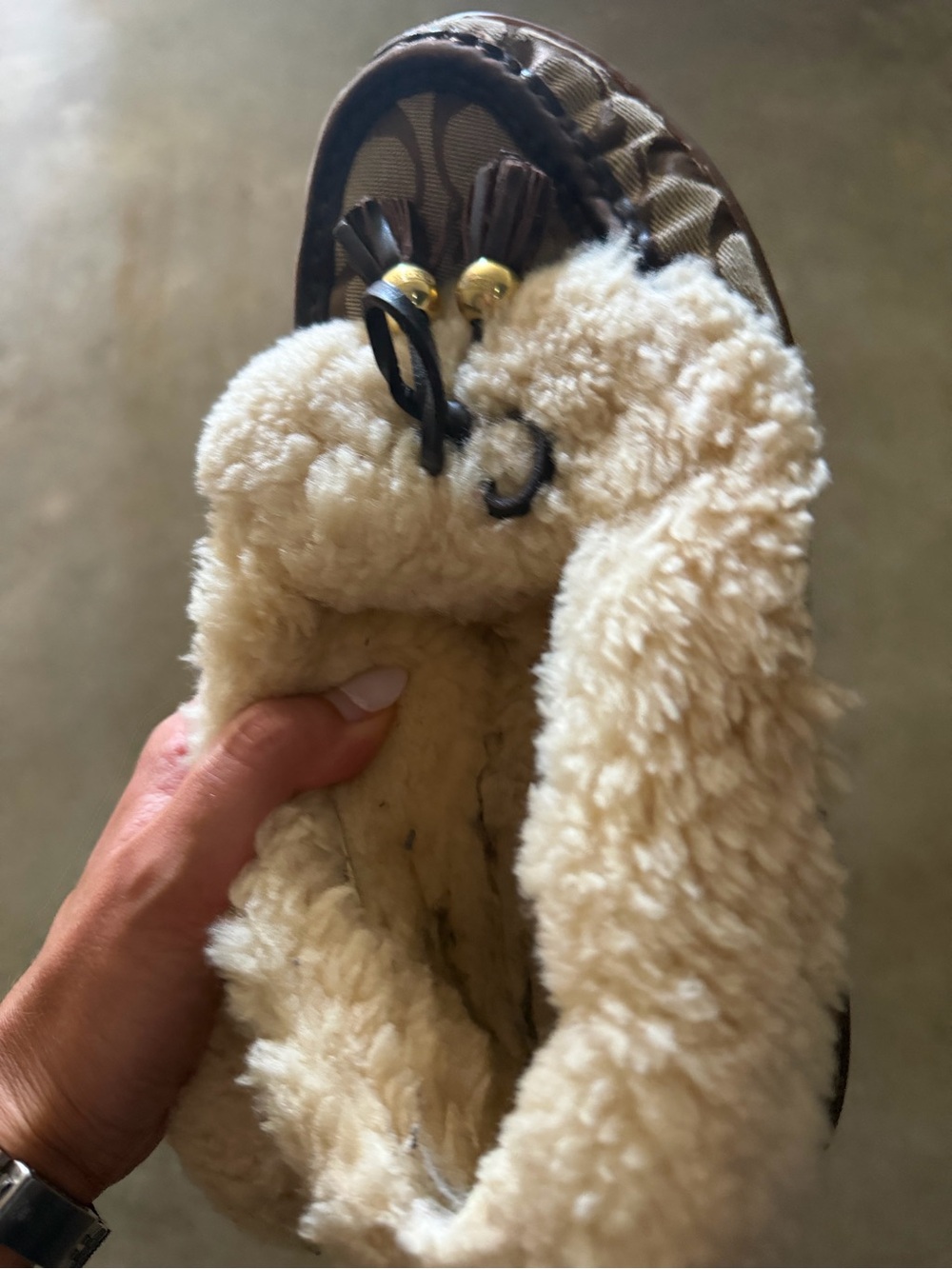 Coach moccasins - Picture 2 of 3